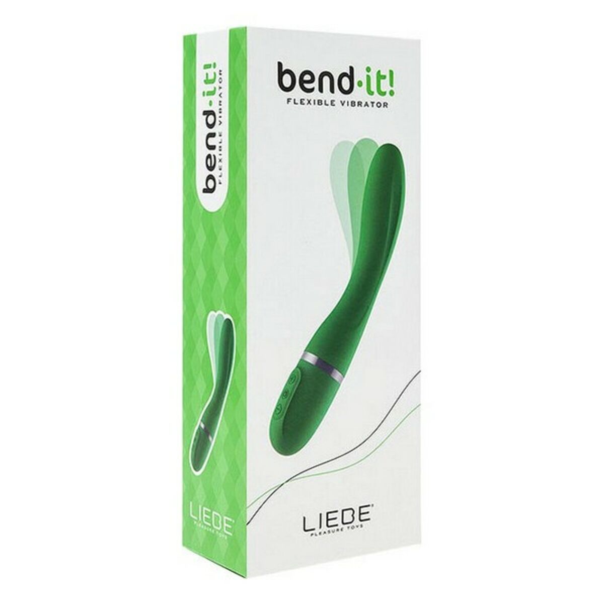 Vibrador de Ponto G Liebe Bend It Summer Verde